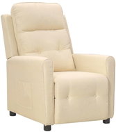 SHUMEE 3místná polohovací pohovka, textil, tmavě hnědá, 324104 - Křeslo