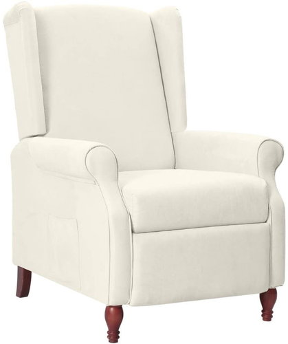 SHUMEE 3místné polohovací křeslo, mikrovlákno, taupe, 3084076 - Křeslo - Main image
