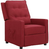 SHUMEE 4místné masážní polohovací křeslo, textil, krémové, 3084488 - Křeslo