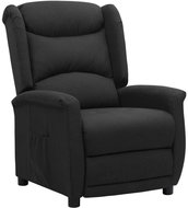 SHUMEE elektrické polohovací křeslo, látka z mikrovlákna, taupe, 3098583 - Křeslo