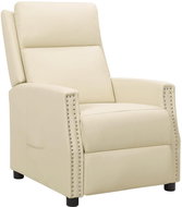 SHUMEE elektrické polohovací křeslo, textil, fialové, 3073643 - Křeslo