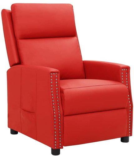 SHUMEE elektrické polohovací křeslo, textil, fialové, 3073849 - Křeslo - Main image