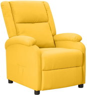 SHUMEE elektrické polohovací křeslo, textil, modré, 3100380 - Křeslo