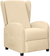 SHUMEE elektrické polohovací křeslo, textil, taupe, 3098360 - Křeslo