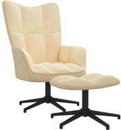 SHUMEE konzolová židle, samet, tmavě zelená, 325726 - Křeslo