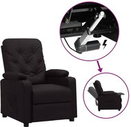 SHUMEE křeslo, pravá kozí kůže, hnědé - Křeslo