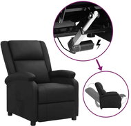 SHUMEE křeslo, samet, modré, 325757 - Křeslo