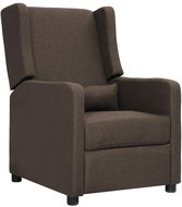 SHUMEE křeslo, umělá kůže, bílé - Křeslo