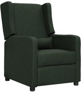 SHUMEE křeslo, umělá kůže, černé - Křeslo