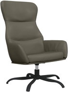 SHUMEE polohovací křeslo, látka z mikrovlákna, taupe, 338931 - Křeslo