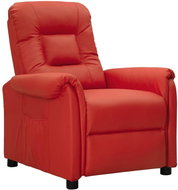 SHUMEE polohovací křeslo, samet, tmavě zelené, 329281 - Křeslo