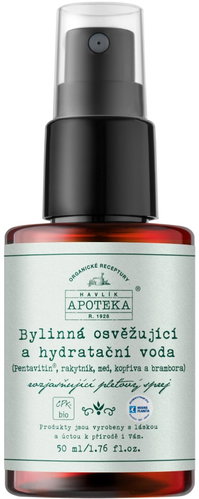 Havlíkova apotéka Bylinná osvěžující a hydratační voda na pleť 50 ml - Face Lotion - Main image