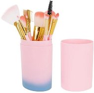 Iso Trade Sada štětců na make up 12 ks růžová - Make-up Brush Set