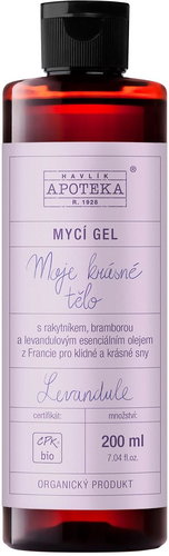 Havlíkova apotéka Mycí gel Moje krásné tělo - Levandule 200 ml - Shower Gel - Main image