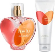 AVON Love U Connected  Eau De Parfum a Tělové mléko - Perfume Gift Set
