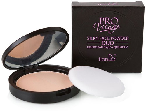 TIANDE Pro Visage Sametový pleťový pudr Duo 01 - Powder - Main image