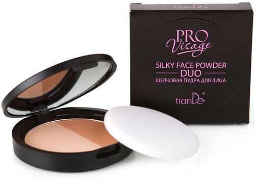TIANDE Pro Visage Sametový pleťový pudr Duo 02 - Powder - Main image