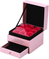MDS Valentine's Day jewellery box with roses, pink - Jewellery Box
