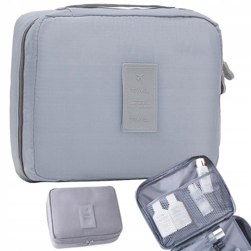 Verk Cestovní kosmetická taštička 20 × 17 × 8 cm šedá - Make-up Bag - Main image
