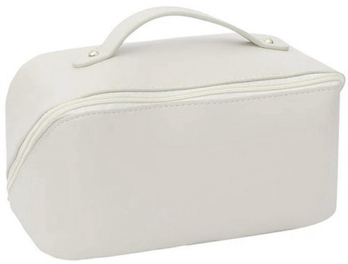 APT Kosmetická taška z eko kůže ecru - Make-up Bag - Main image