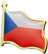 Gaira Brož Česká vlajka 32119 - Brooch