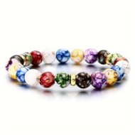 Meditační náramek 7 čaker, barevný - Bracelet