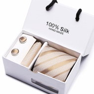 Gaira Cufflinks with handkerchief and tie 7081-13 - Cufflinks