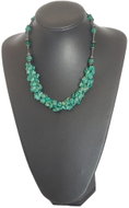 E. L. 132 Tumbled Amazonite - Necklace