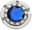 GAIRA Handbag hook 70814 blue