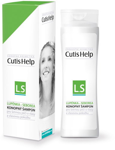 CutisHelp Lupénka-Seborea konopný šampon 200 ml - Shampoo - Main image