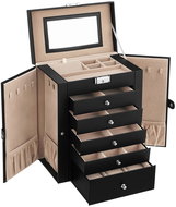 Houseland Jewellery box Somelia black - Jewellery Box
