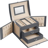 Houseland Jewellery box Beloa grey - Jewellery Box
