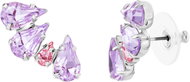 Preciosa Jewellery earrings Sweet Drop, drops with Czech crystal Preciosa, violet - Earrings