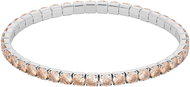 Preciosa Bracelet made of surgical steel Hype with cubic zirconia Preciosa, champagne - Bracelet
