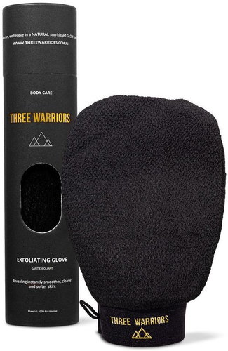 THREE WARRIORS Exfoliační peelingová rukavice - Cosmetic Set - Main image