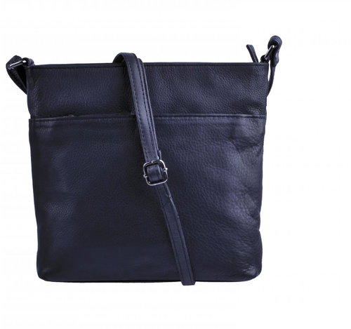New bags leather handbag dark blue - Handbag - Main image