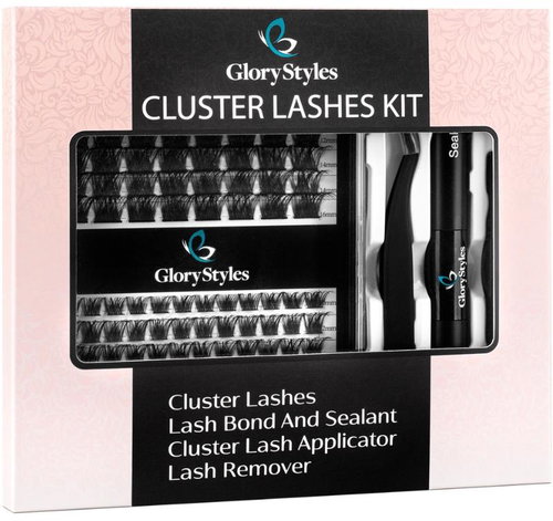GloryStyles Cluster Lashes Kit - Cosmetic Set - Main image