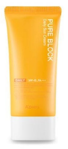 A'PIEU Pure Block Daily Sun Cream EX SPF50+/PA++++, 50 ml - Sunscreen - Main image