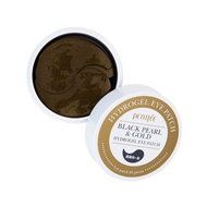 PETITFÉE Black Pearl & Gold Hydrogel Eye Patch 60 pcs - Face Mask