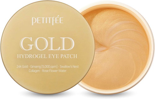 PETITFÉE Gold Hydrogel Eye Patch, 60 pcs - Under-Eye Pads - Main image