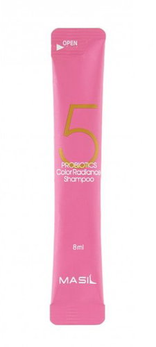 MASIL 5 Probiotics colour Radiance Shampoo 8 ml, 10 pcs - Shampoo - Main image