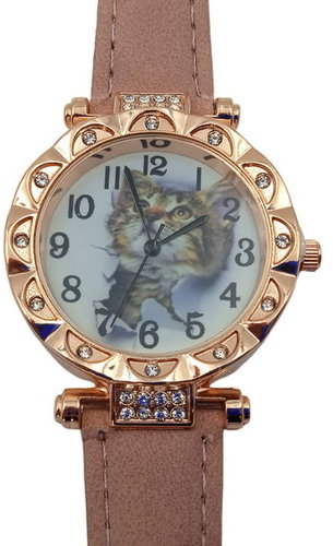 Javoli Girls Watch - Cat - Children's Watch - Main image