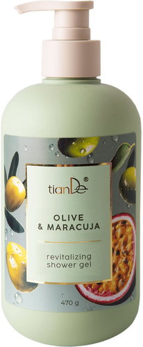 TIANDE Revitalizing shower gel Olive and passion fruit 470 g - Shower Gel - Main image