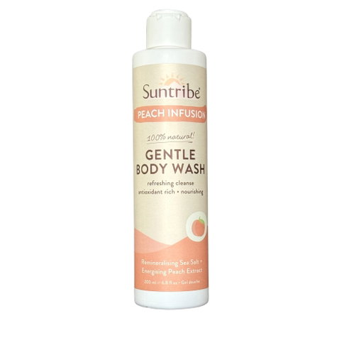 Suntribe Natural gentle shower gel with peach extracts 200 ml - Shower Gel - Main image