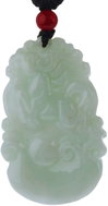 Feng Shui Harmony Jade horse luck for 2026 - Necklace