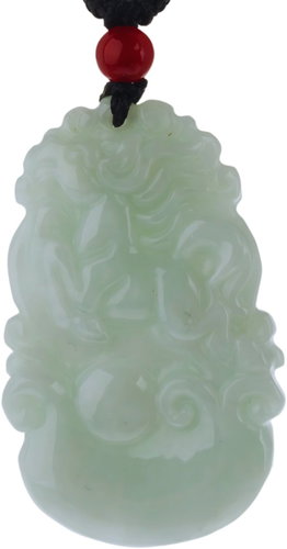 Feng Shui Harmony Jade horse luck for 2026 - Necklace - Main image