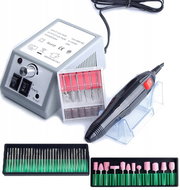 TopKing Professional nail grinder Mercedes 2000 with 53 attachments, grey - Nail Grinder