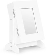 ModernHome FH-JC0120 Jewellery box with mirror 19,5 × 13,5 × 26,6 cm, white - Jewellery Box