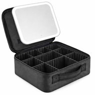 Verk 27522 Kosmetický kufřík, organizér na kosmetiku, černý - Makeup Case