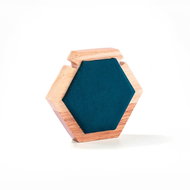 Colektio Stojan na šperky octagon petrolejový - Jewellery Stand